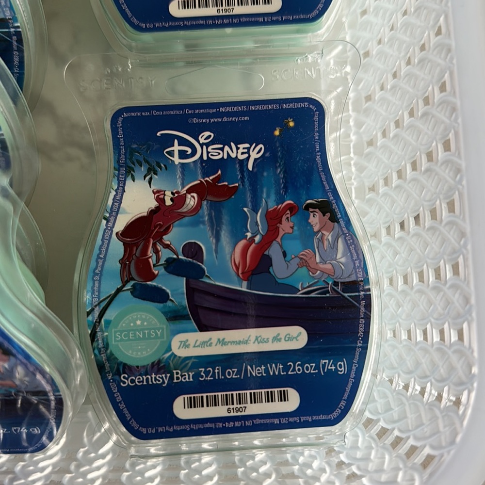 The Little Mermaid: Kiss the Girl Scentsy Wax - 7 bars - Picture 2 of 2